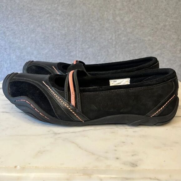 J-41 Slip-On Mary Jane Hiking Outdoor Shoes Jaunt Black size 8 - Picture 3 of 8